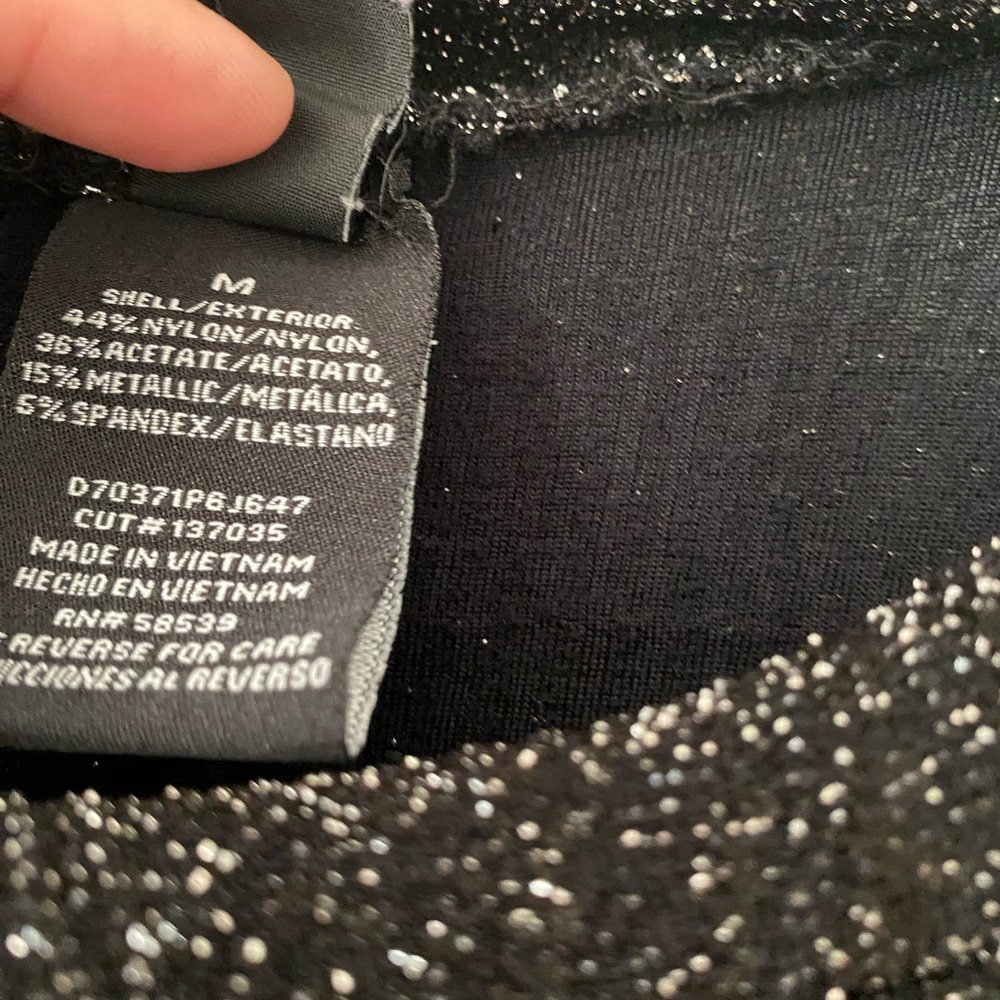 Sparkly Black Dress